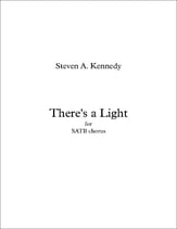 There's A Light SATB choral sheet music cover